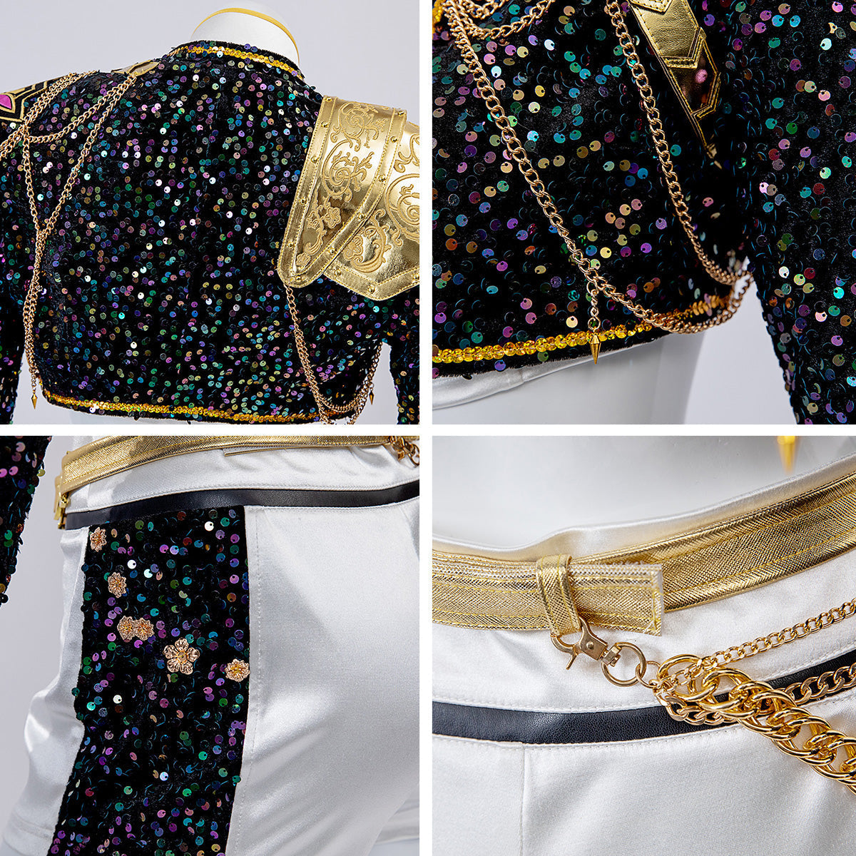 Eclipse | Sequin Glitter Women Costume Set
