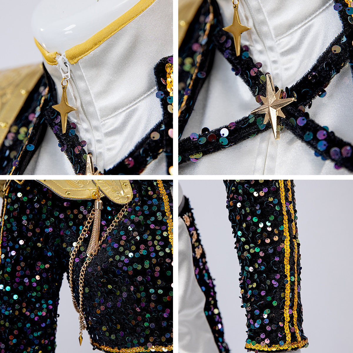 Eclipse | Sequin Glitter Women Costume Set