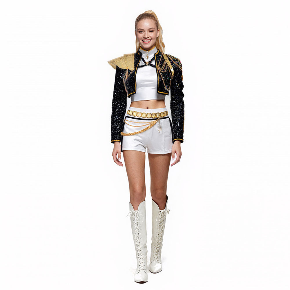 Eclipse | Sequin Glitter Women Costume Set