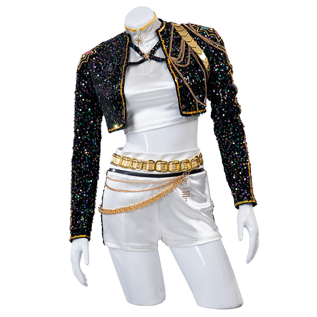 Eclipse | Sequin Glitter Women Costume Set