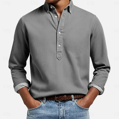 Taylor | Relaxed Popover Shirt