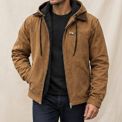 Alessio | Lightweight Cotton Layering Jacket for Men