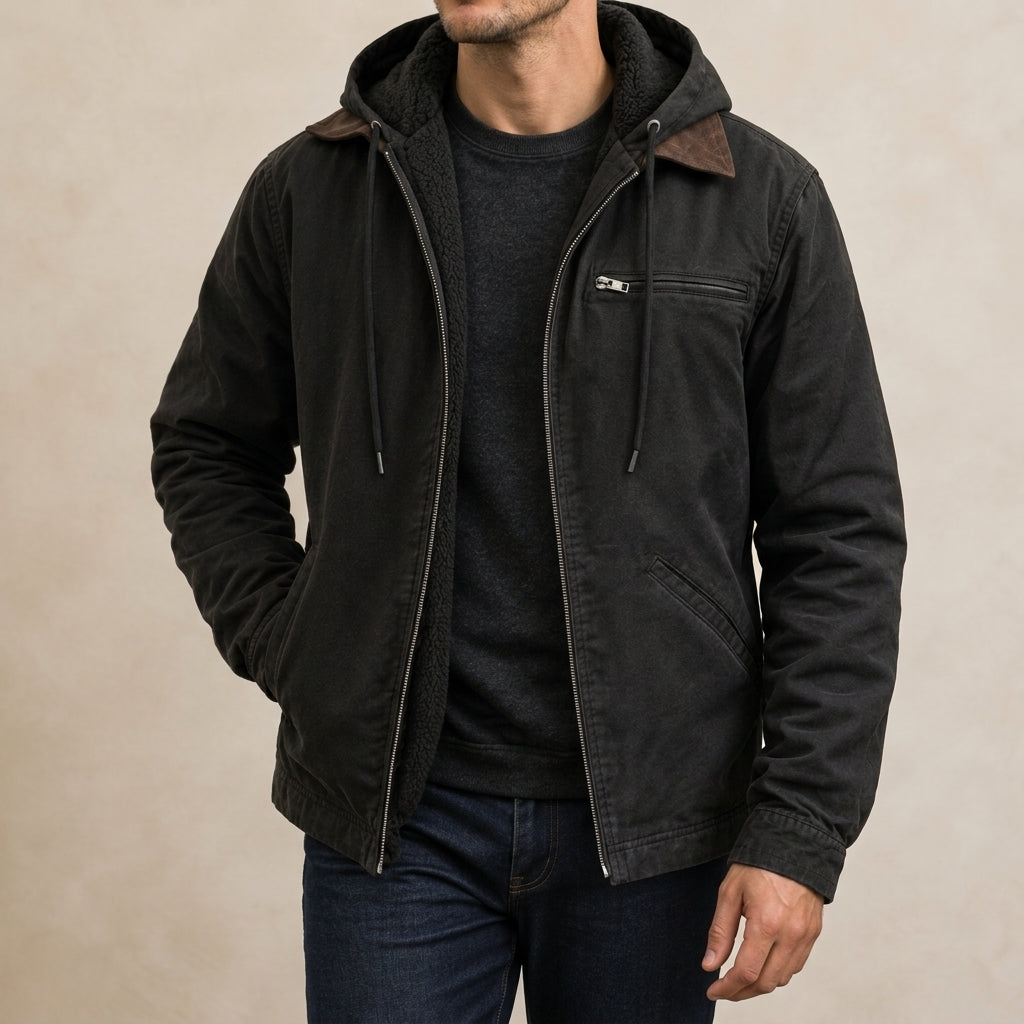 Alessio | Lightweight Cotton Layering Jacket for Men