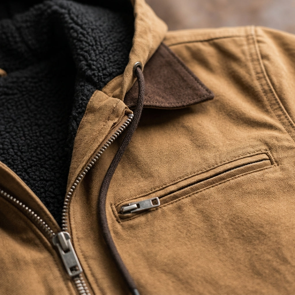 Alessio | Lightweight Cotton Layering Jacket for Men