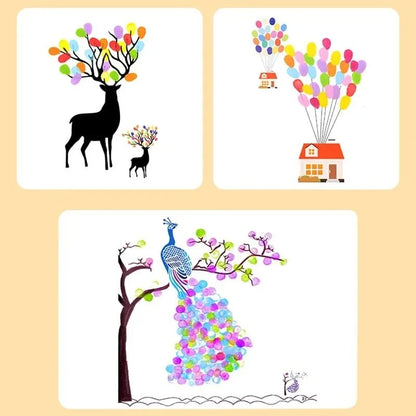 Finger Painting Kit-24 Color Seal/30 Pages