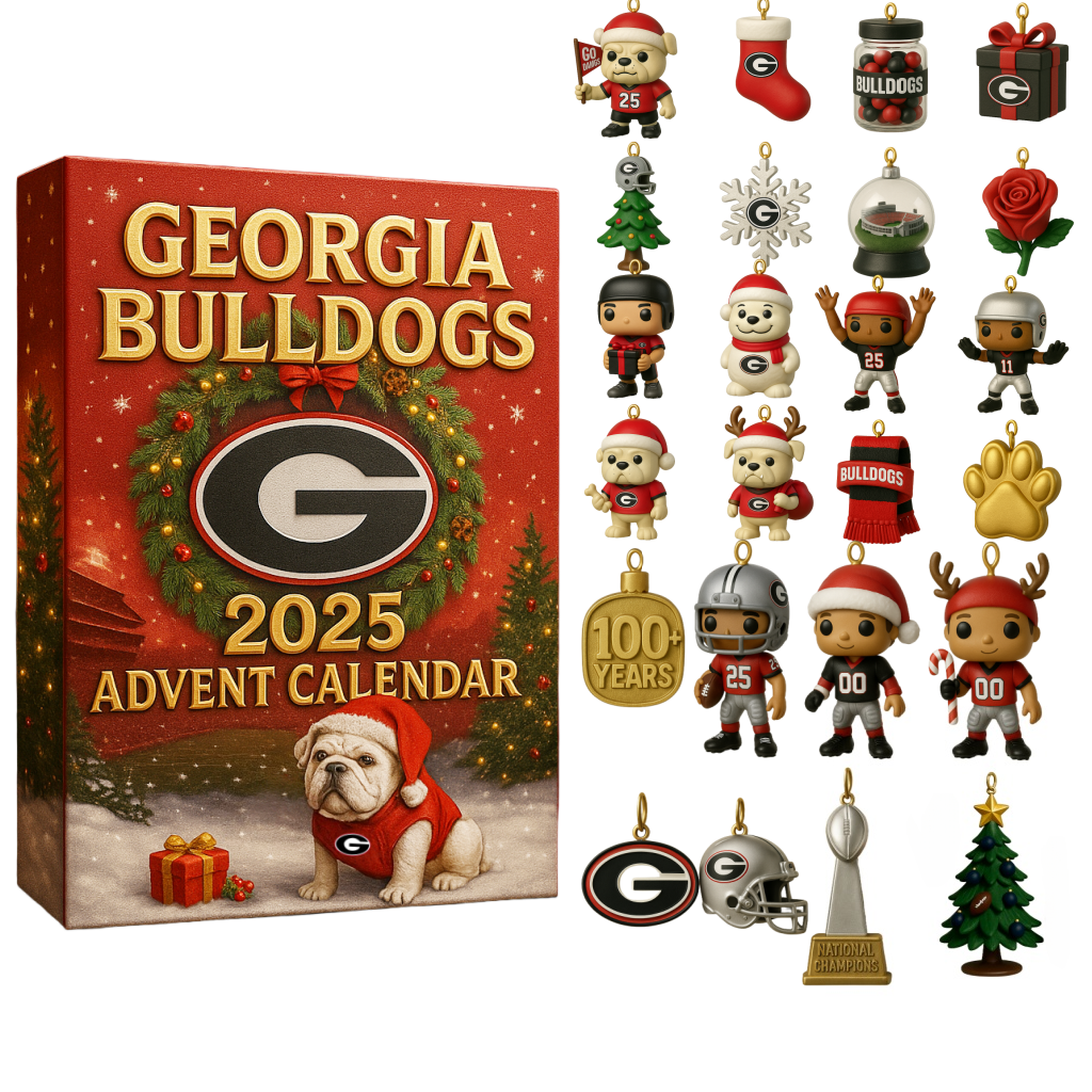 2025 Georgia Bulldogs Advent Calendar