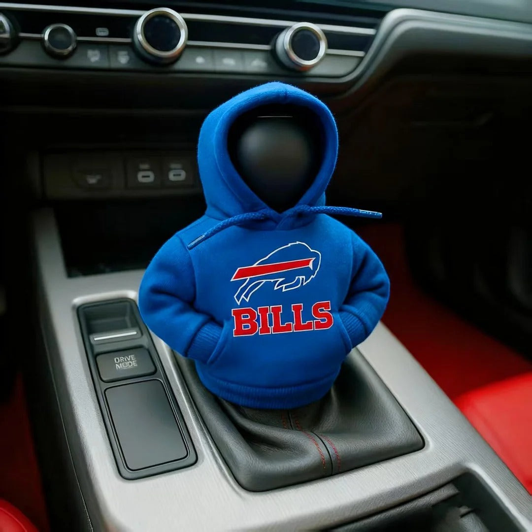 Football-Style Car Gear Shift Hoodie