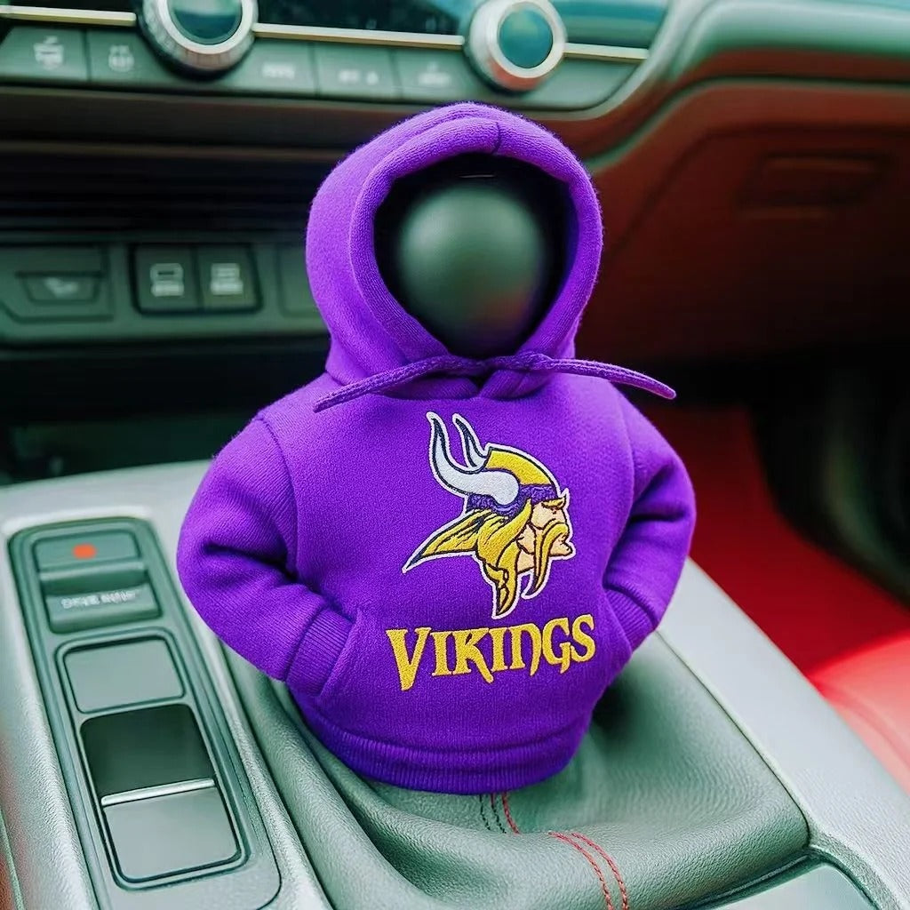 Football-Style Car Gear Shift Hoodie