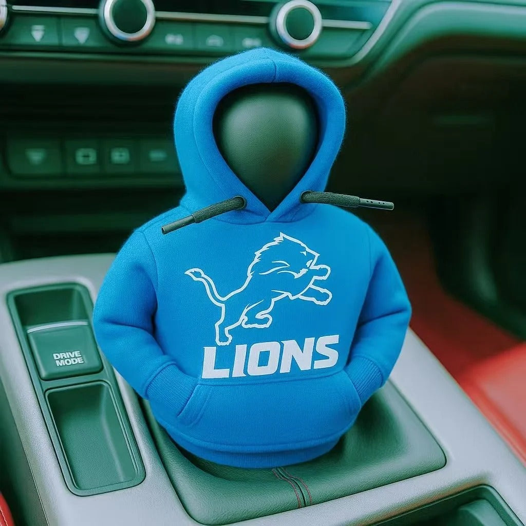 Football-Style Car Gear Shift Hoodie