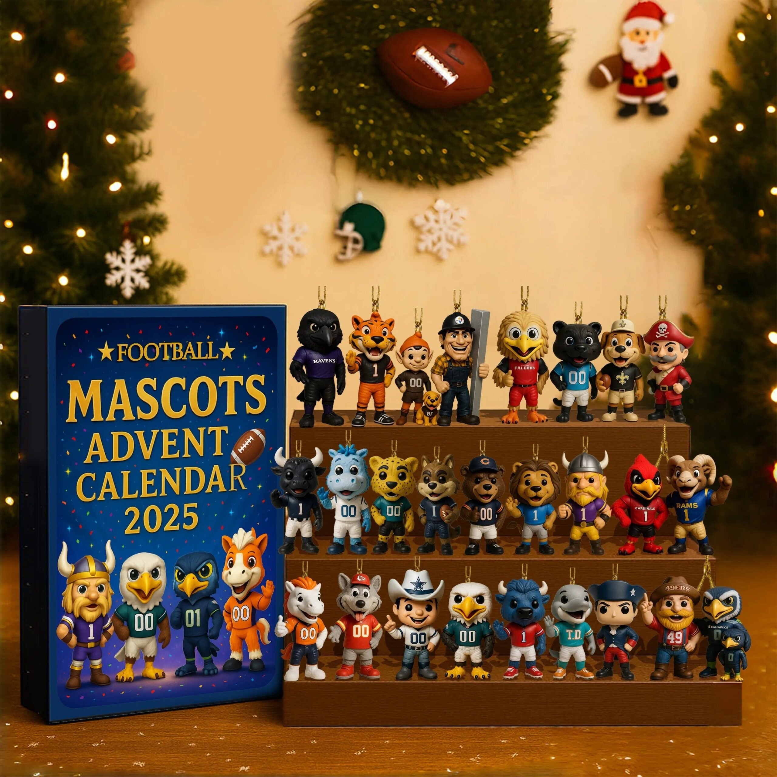 Football Mascots Advent Calendar 2025