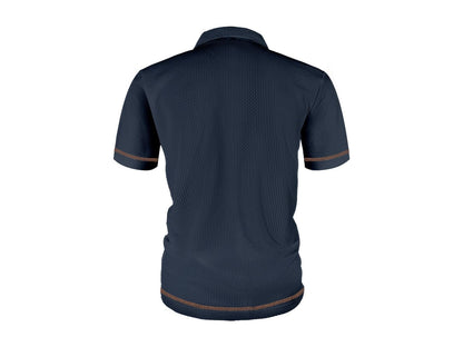 Harrison | Men's Textured Knit Polo Shirt