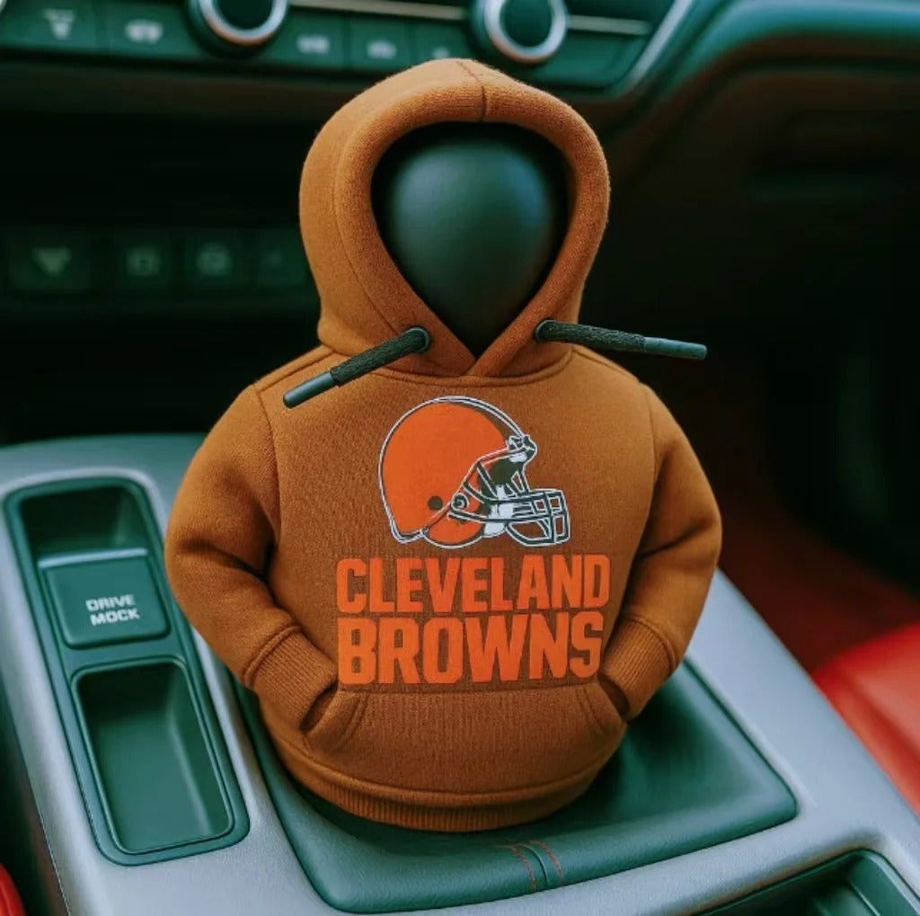 Football-Style Car Gear Shift Hoodie