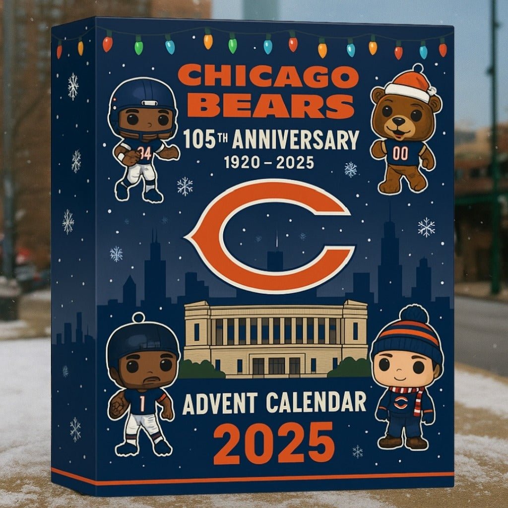 Chicago Bears 105th Anniversary 2025 Advent Calendar