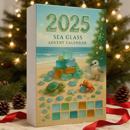 Sea Glass Christmas Tree Advent Calendar