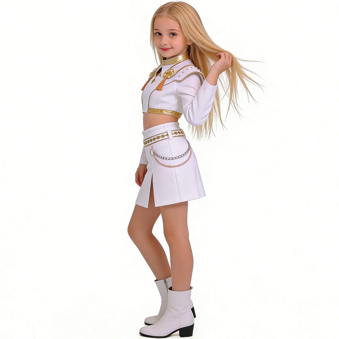 KPop Zoey Costume "What It Sound Like" Stage Performance Cosplay Outfit