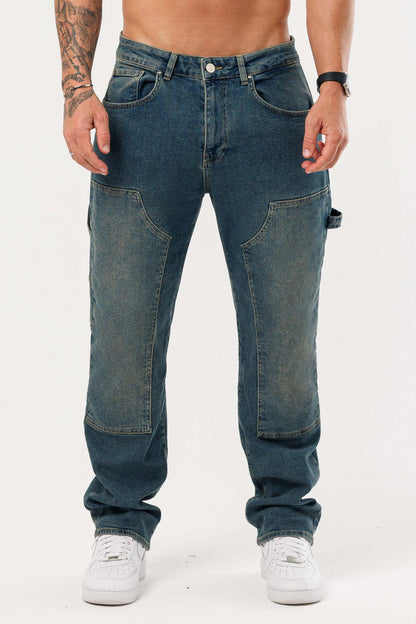 Zenith | Carpenter Jeans in Washed Stone Blue