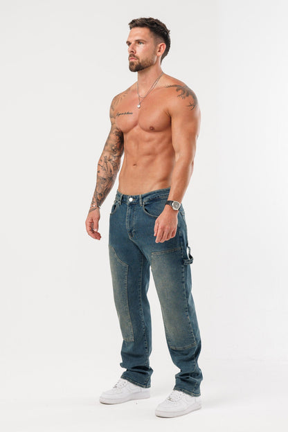 Zenith | Carpenter Jeans in Washed Stone Blue