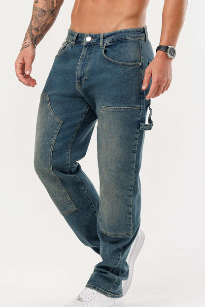 Zenith | Carpenter Jeans in Washed Stone Blue