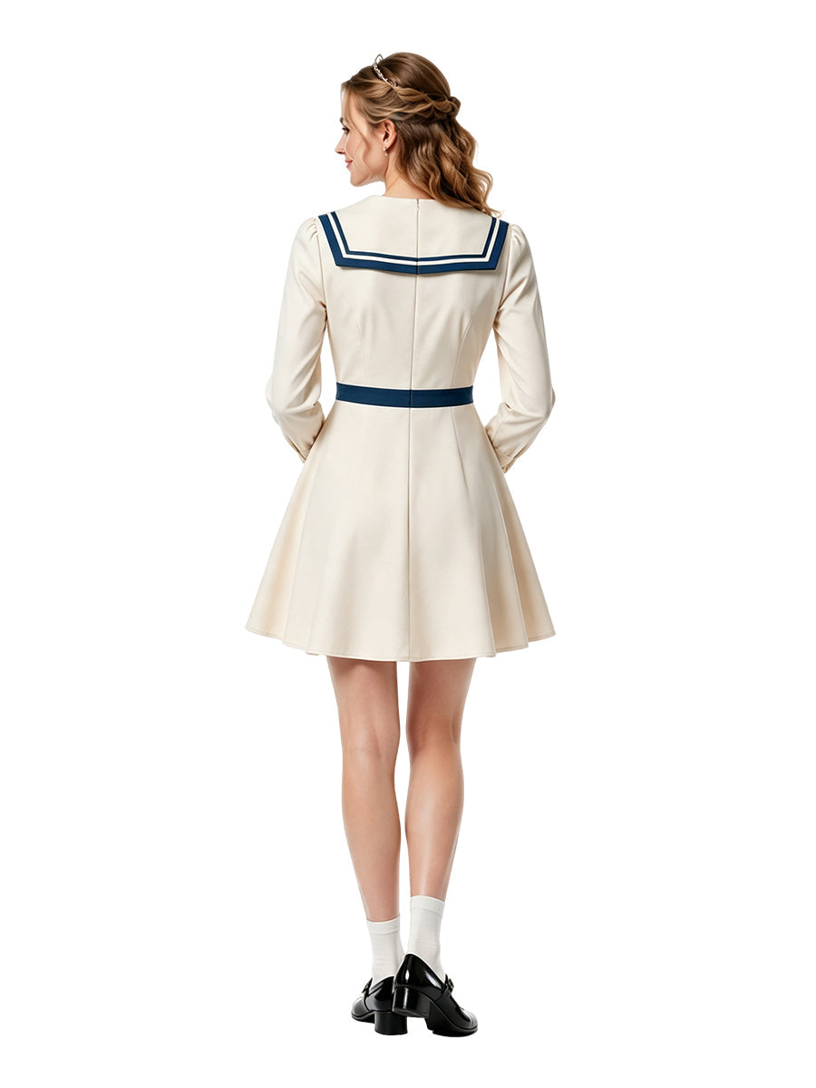 Coco | Women's Sailor Collar Mini Dress