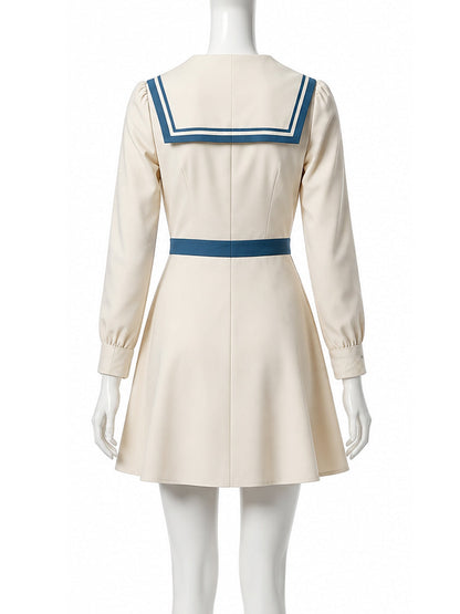 Coco | Women's Sailor Collar Mini Dress