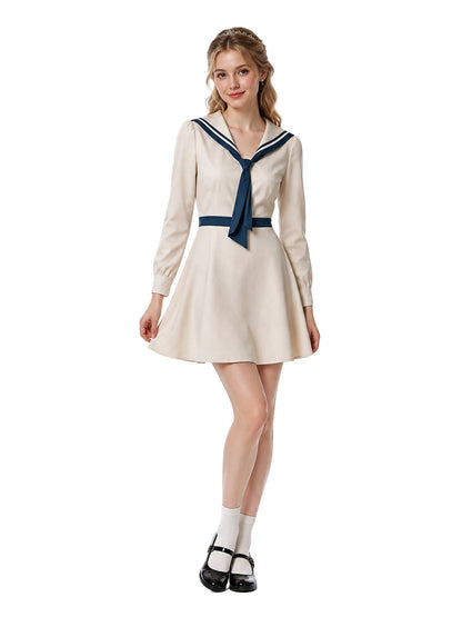 Coco | Women's Sailor Collar Mini Dress