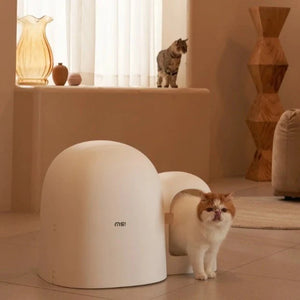 MS Modern & Chic Fully Enclosed Compact Cat Litter Box