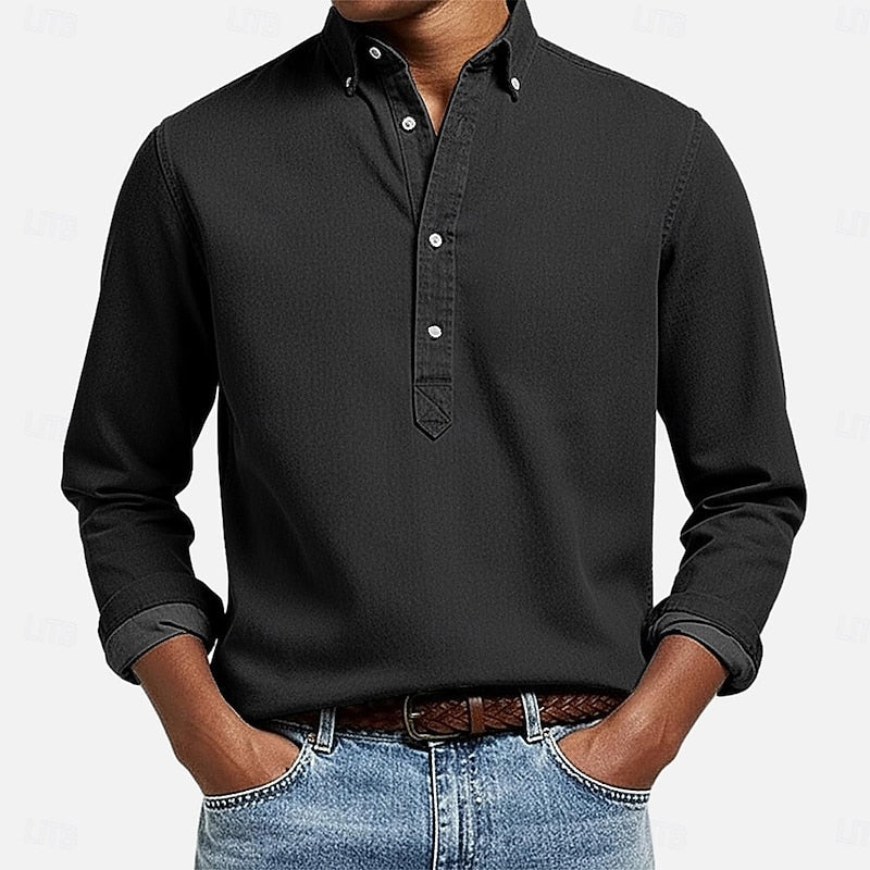 Taylor | Relaxed Popover Shirt