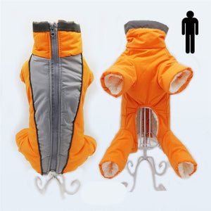 Waterproof Dog Snowsuit - Small Dog Winter Coat