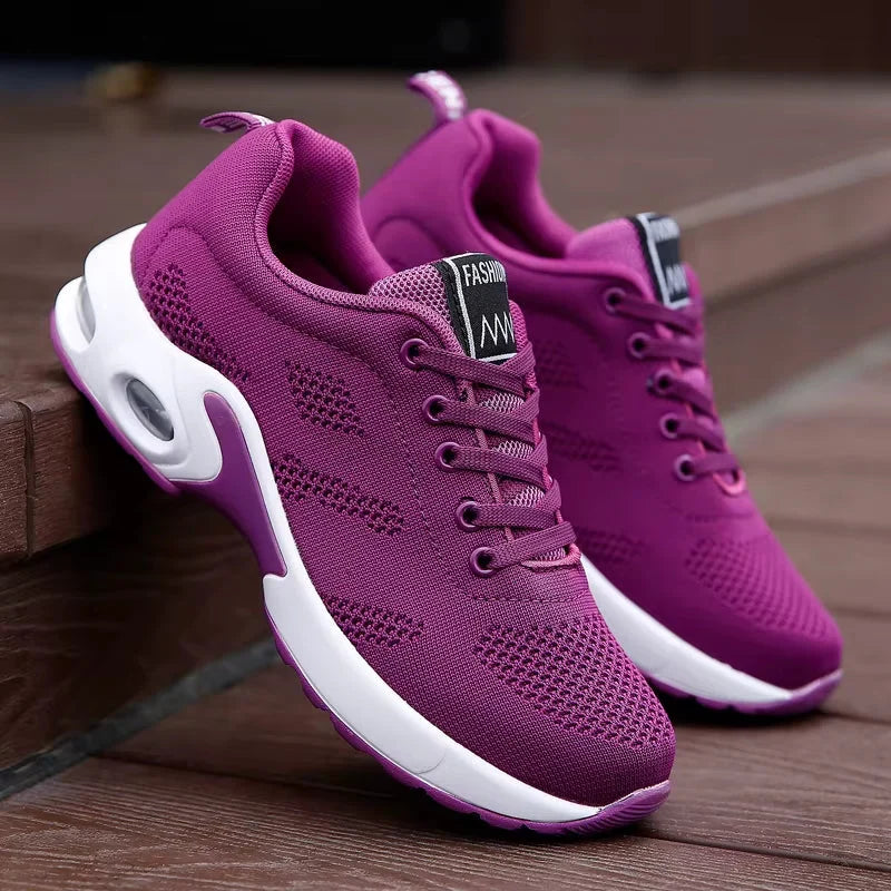 Orthopedic Shoes For Women | Breathable Mesh Lace-Up Athletic