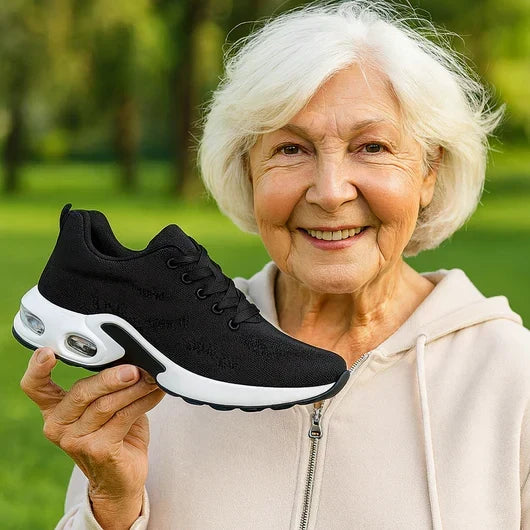 Orthopedic Shoes For Women | Breathable Mesh Lace-Up Athletic