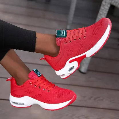 Orthopedic Shoes For Women | Breathable Mesh Lace-Up Athletic