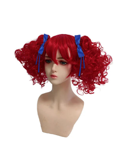 Poppy Cosplay Costume Blue Lolita Maid Dress Poppy Playtime Cosplay Halloween Costume