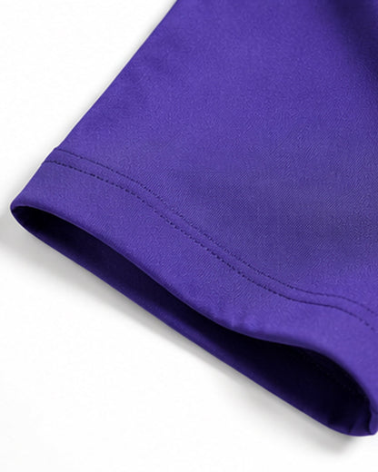 Kids Lily Chapter 5 Costume 2026 Game Play 3-Piece Lily Cosplay Purple Faux Leather Dress Shirt and Leg Sleeves