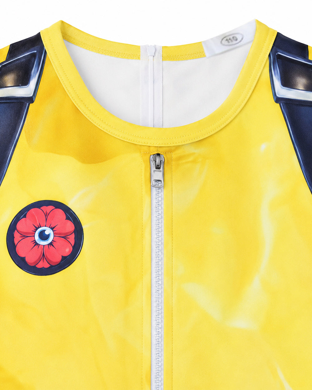 Kids The Player Costume Yellow Hazmat Suit with Extendable Grabber Hands for Cosplay Carnival