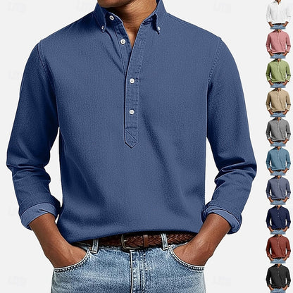 Taylor | Relaxed Popover Shirt