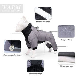 Winter Thickened Warm Dog Cat Jacket