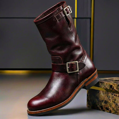 Sullivan | Men's Aged Leather Boots