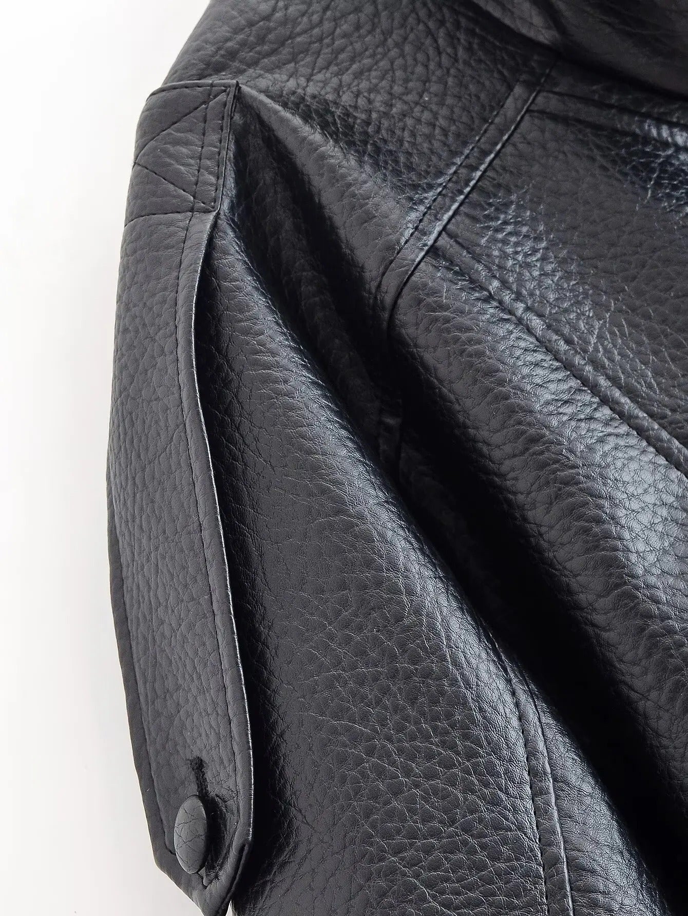 Ines | Women's Asymmetrical Leather Jacket
