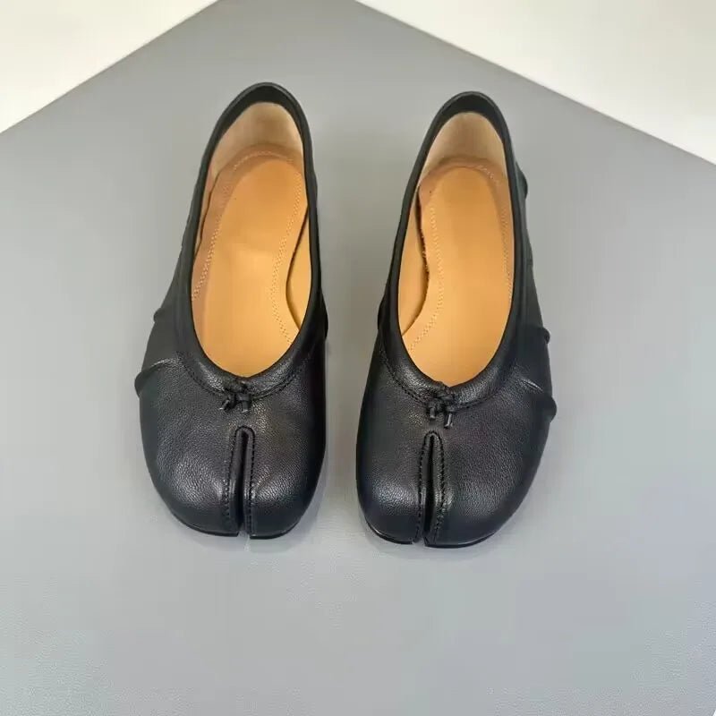 Noor | Split-Toe leather Mules