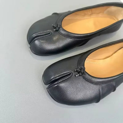 Noor | Split-Toe leather Mules