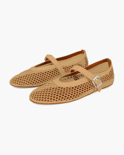 Margot | Mesh Ballet Flats