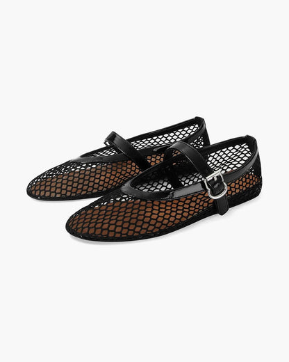 Margot | Mesh Ballet Flats