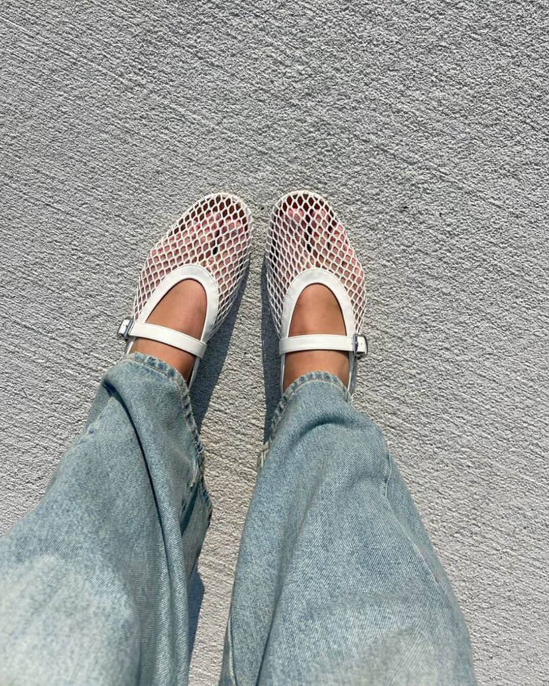 Margot | Mesh Ballet Flats