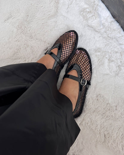 Margot | Mesh Ballet Flats
