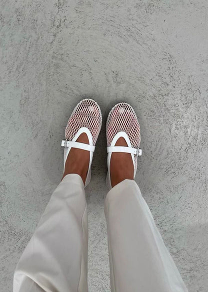 Margot | Mesh Ballet Flats