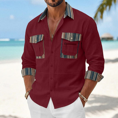Rowan | Relaxed Long Sleeve Utility Shirt