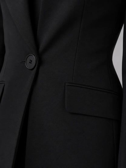 Sylvie | Women's Stand Collar Blazer Trouser Suit