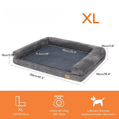 XL Orthopedic Dog Bed Memory Foam Mattress for Large Dogs