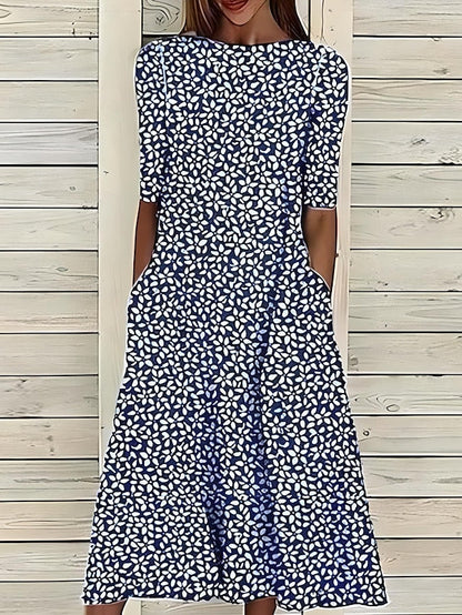 Sienna | Effortless Cotton-Linen A-Line Dress
